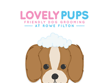 Tablet Screenshot of lovelypups.com